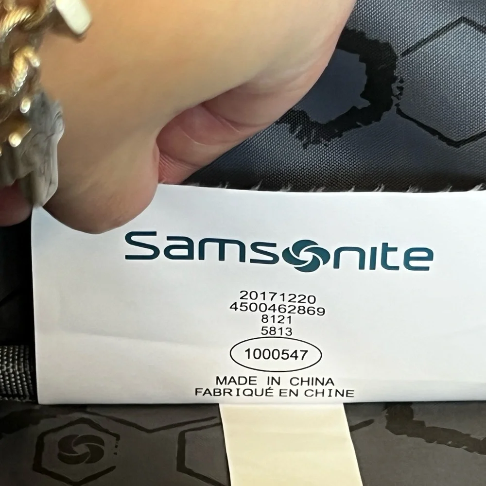 Samsonite Black Compact Rolling Bag